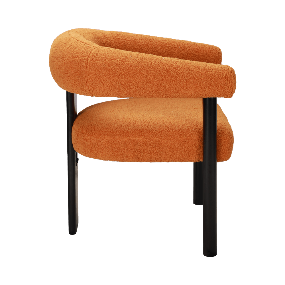 Cadeira de jantar de madeira de almofada de esponja