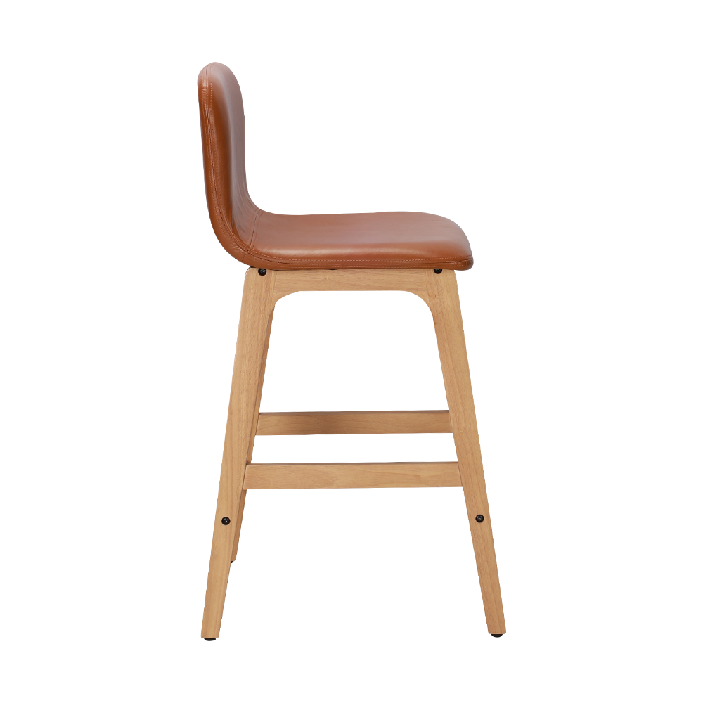 Pu Couro Bent Bent Wood Bar Doba