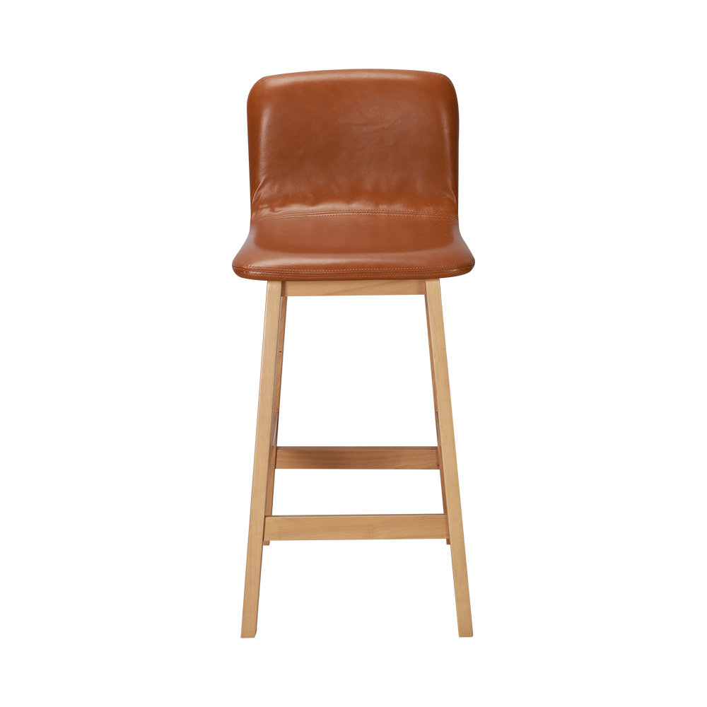 Pu Couro Bent Bent Wood Bar Doba