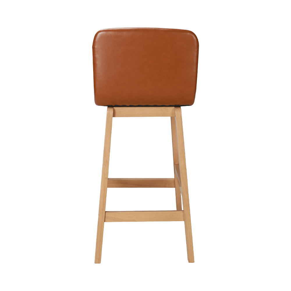 Pu Couro Bent Bent Wood Bar Doba