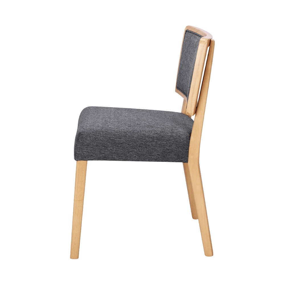 Cadeira de jantar de almofada de espuma de couro