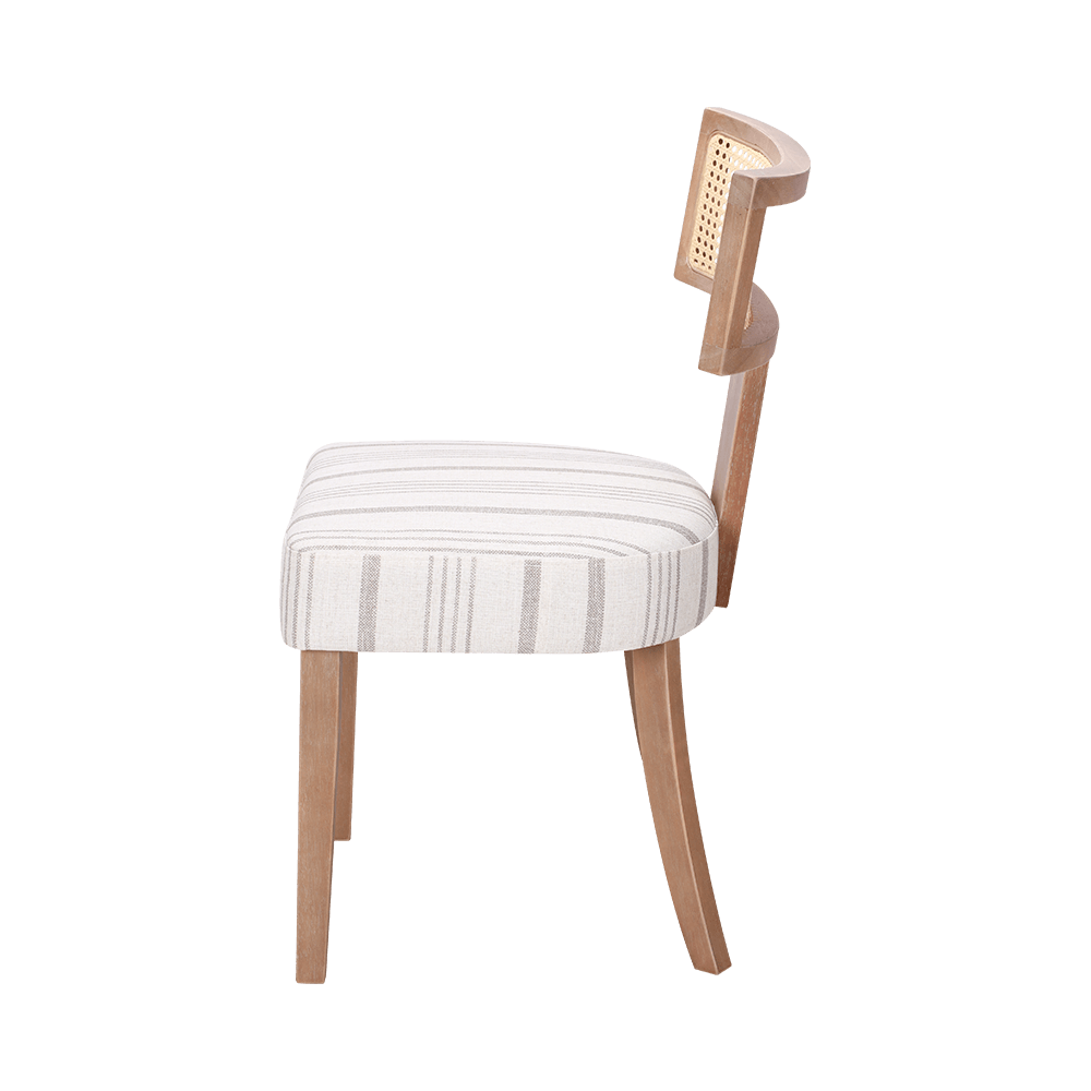 Cadeira de jantar de almofada de esponja de madeira de borracha