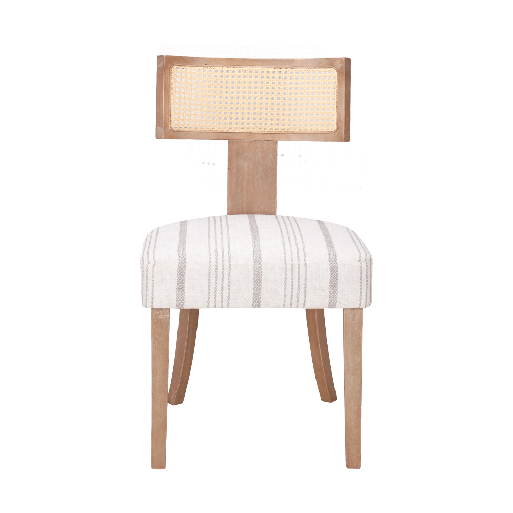 Cadeira de jantar de almofada de esponja de madeira de borracha